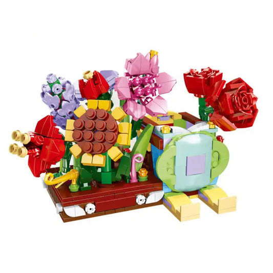 Juego de Construcción Tipo Legos Flores 8 en 1 752 piezas